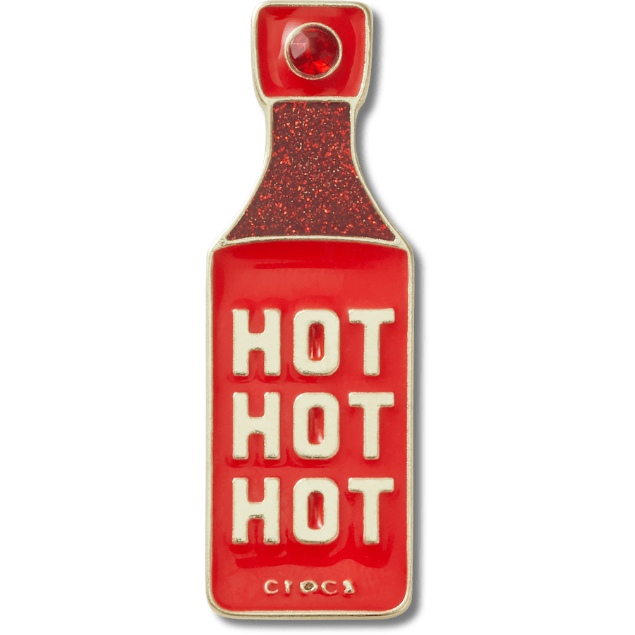 Gold Hot Hot Hot Sauce Jibbitz™ charms | Crocs for sale