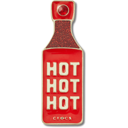 Gold Hot Hot Hot Sauce Jibbitz™ charms | Crocs for sale