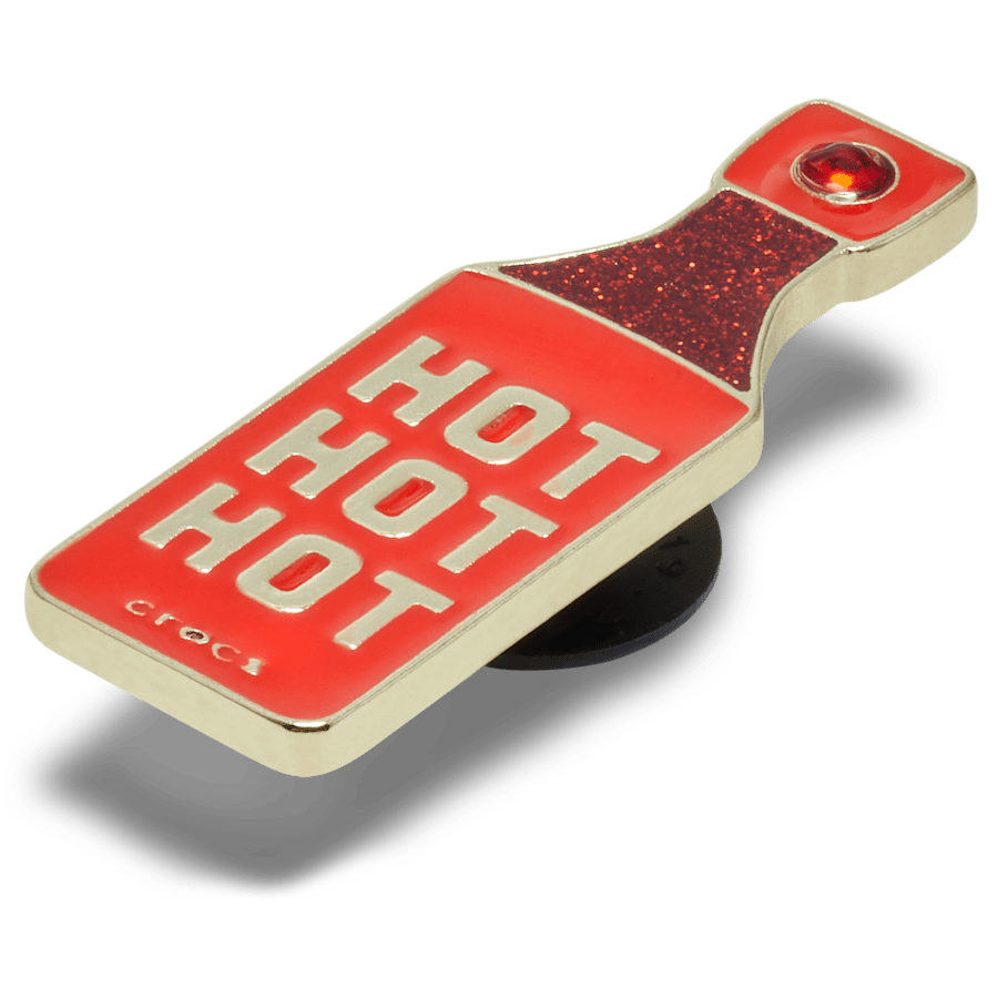 Gold Hot Hot Hot Sauce Jibbitz™ charms | Crocs for sale