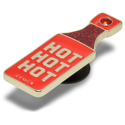 Gold Hot Hot Hot Sauce Jibbitz™ charms | Crocs for sale