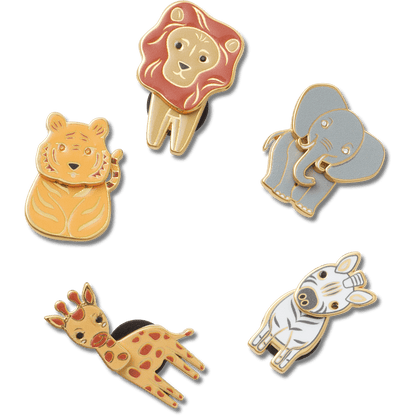 Enamel Safari 5 Pack Jibbitz™ charms | Crocs outlet