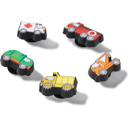 Tiny Work Trucks 5 Pack Jibbitz™ charms | Crocs discount