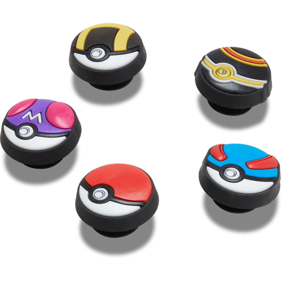 Poke Ball 5 Pack Jibbitz™ charms | Crocs on sale