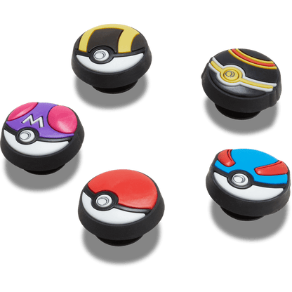 Poke Ball 5 Pack Jibbitz™ charms | Crocs on sale