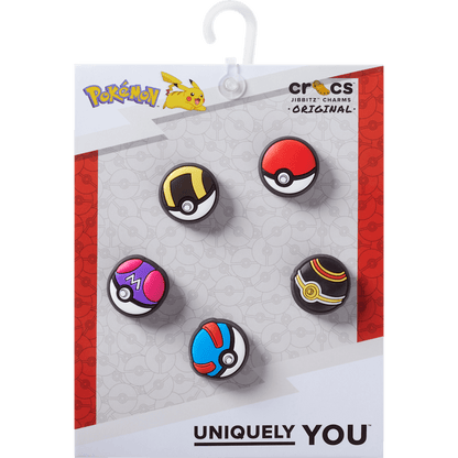 Poke Ball 5 Pack Jibbitz™ charms | Crocs on sale