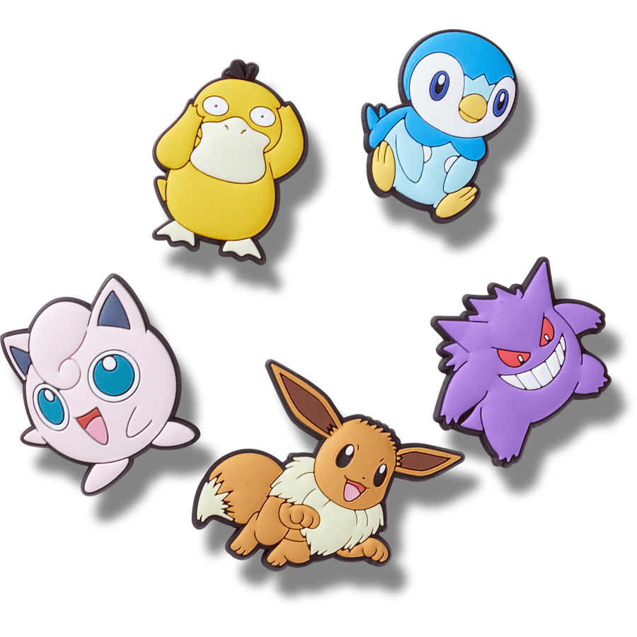 Pokemon Assrtd 5 Pck Jibbitz™ charms | Crocs on sale