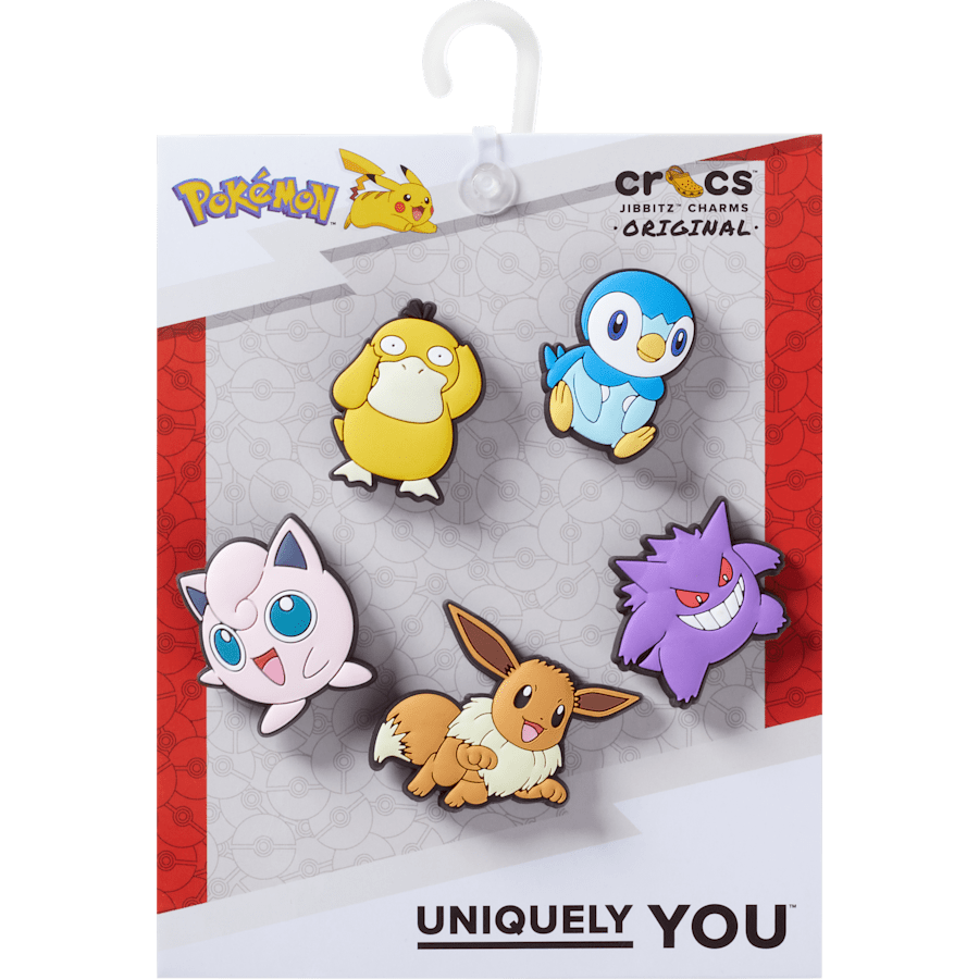Pokemon Assrtd 5 Pck Jibbitz™ charms | Crocs on sale