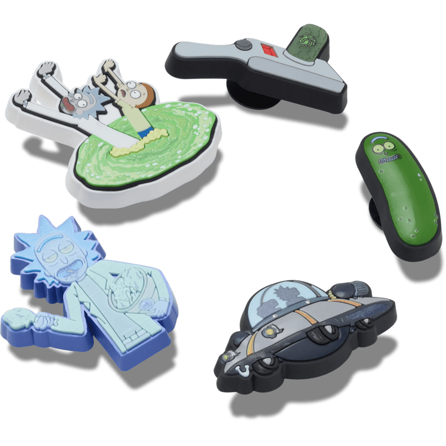 Rick and Morty 5 Pack Jibbitz™ charms | Crocs outlet