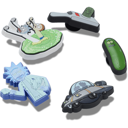 Rick and Morty 5 Pack Jibbitz™ charms | Crocs outlet