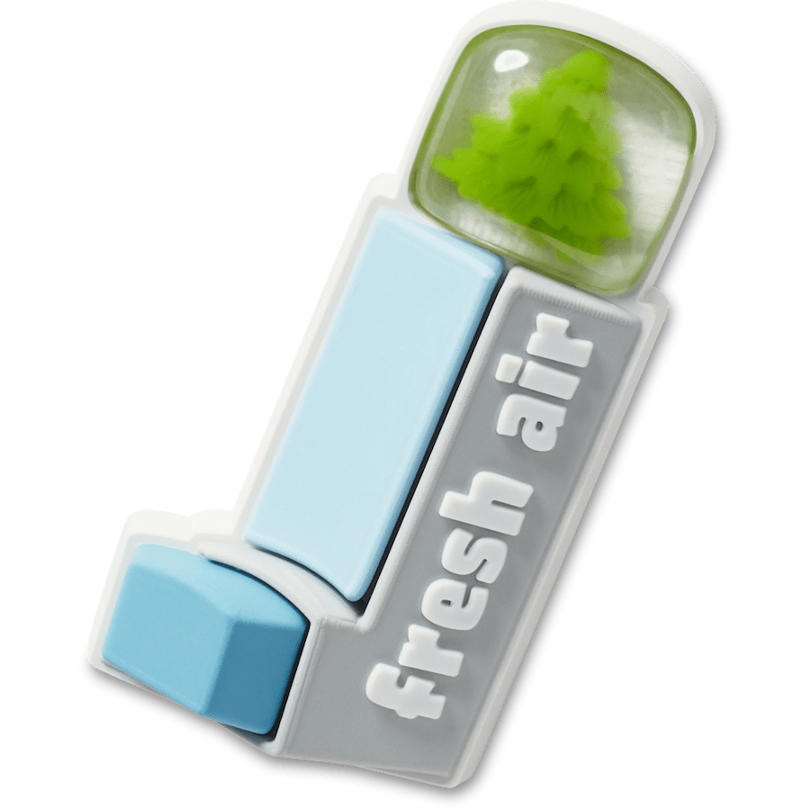 Dimensional Fresh Air Inhaler Jibbitz™ charms | Crocs sale