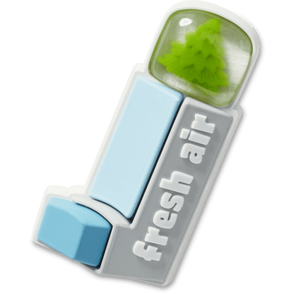Dimensional Fresh Air Inhaler Jibbitz™ charms | Crocs sale
