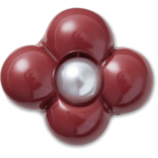 Expressive Floral Maroon Jibbitz™ charms | Crocs sale