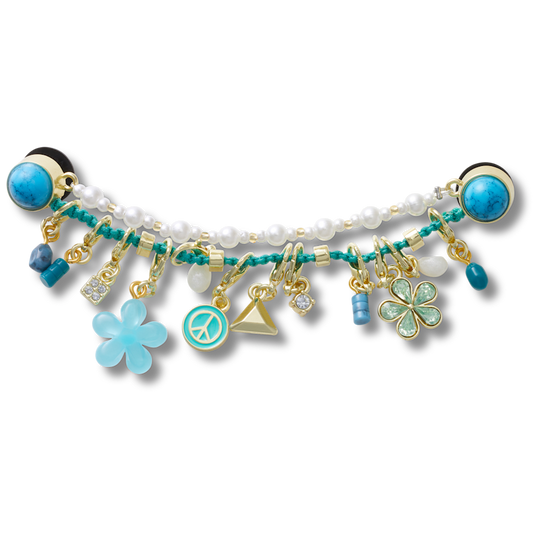 Blue Adjustable Charm Chain Jibbitz™ charms | Crocs for sale