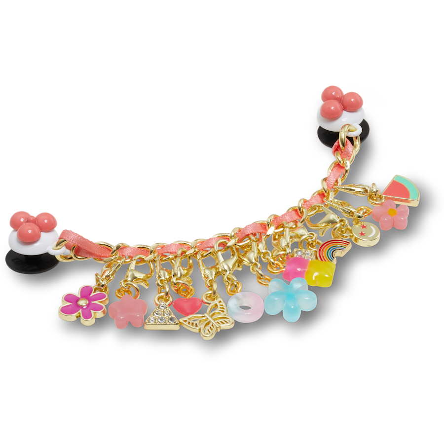 Pink Adjustable Charm Chain Jibbitz™ charms | Crocs discount