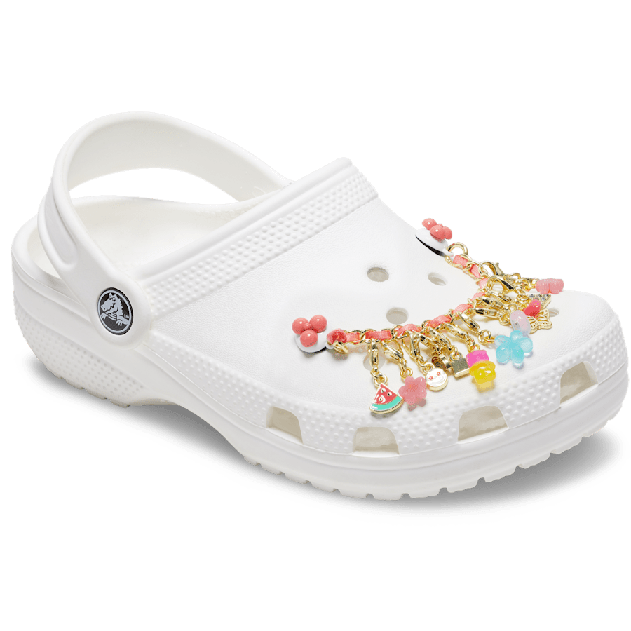 Pink Adjustable Charm Chain Jibbitz™ charms | Crocs discount