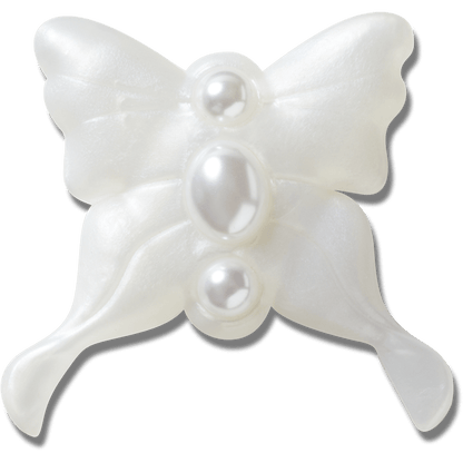 Meta Jelly White Butterfly Jibbitz™ charms | Crocs outlet