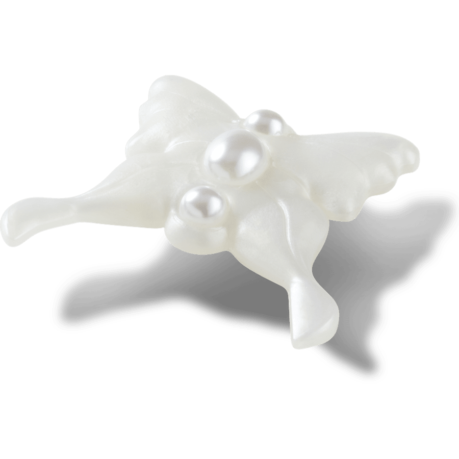 Meta Jelly White Butterfly Jibbitz™ charms | Crocs outlet
