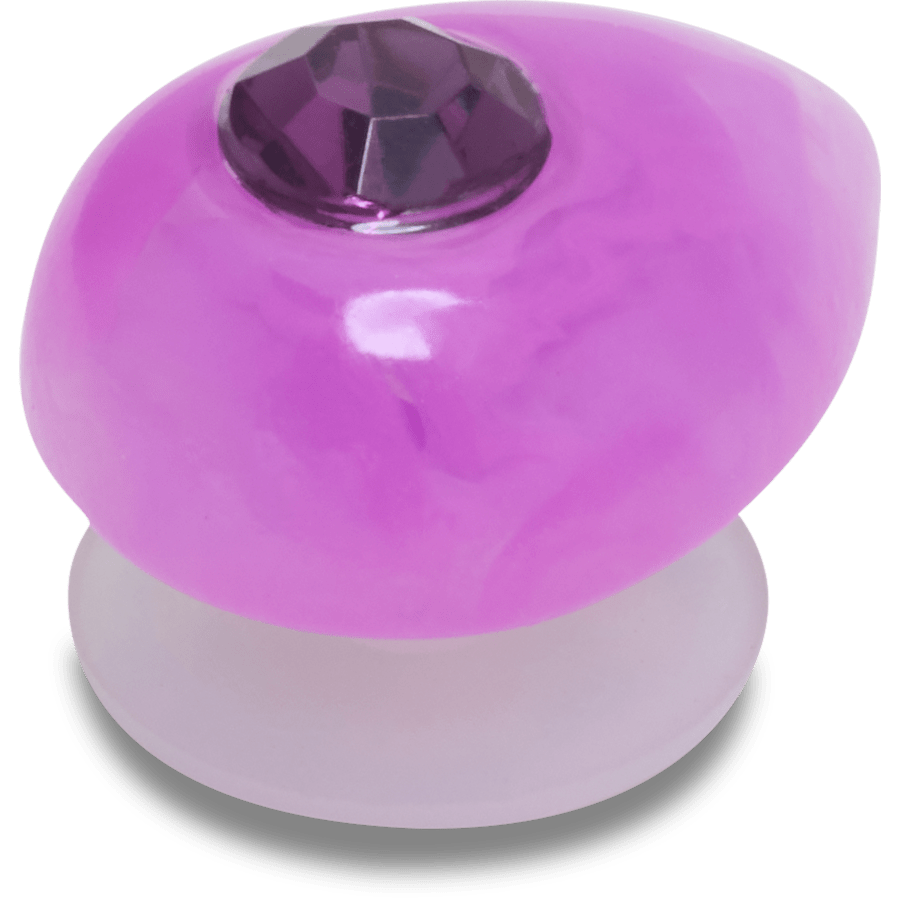 Amethyst February Birthstone Collection Jibbitz™ charms | Crocs on sale