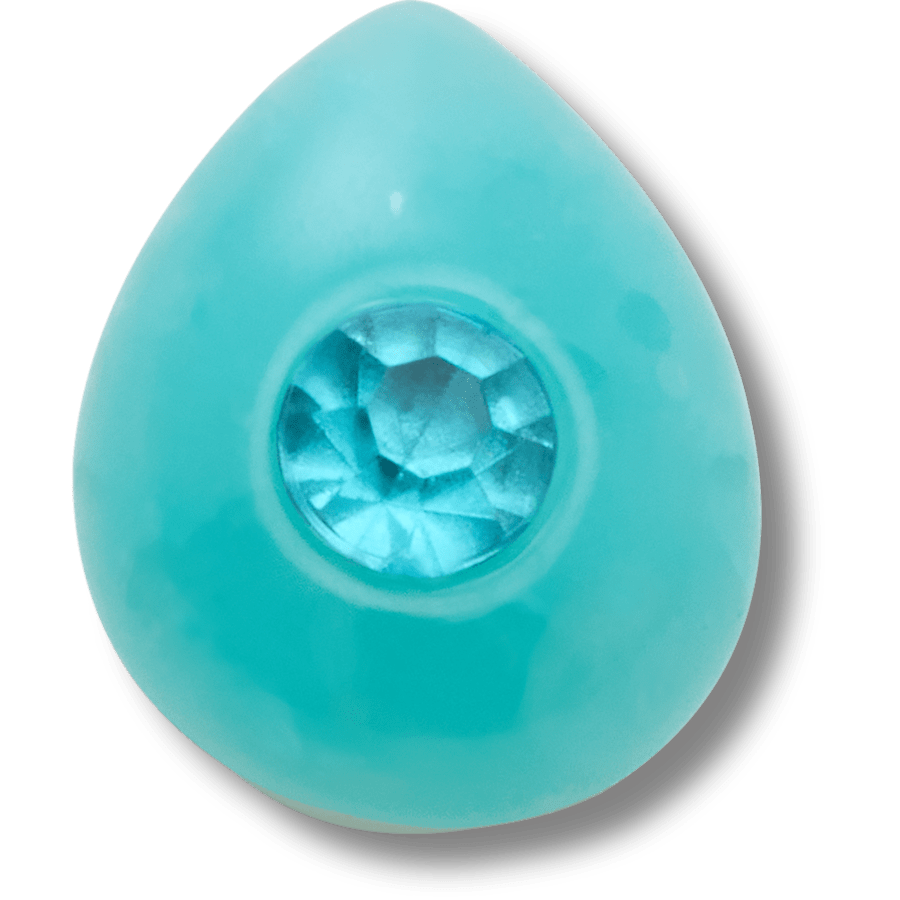 Aquamarine March Birthstone Collection Jibbitz™ charms | Crocs near me
