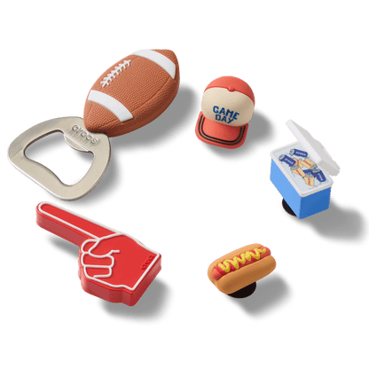 Tailgate 5 Pack Jibbitz™ charms | Crocs discount