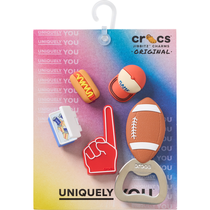 Tailgate 5 Pack Jibbitz™ charms | Crocs discount