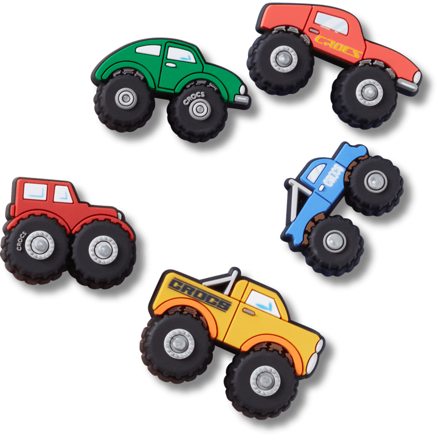 Monster Truck 5 Pack Jibbitz™ charms | Crocs outlet