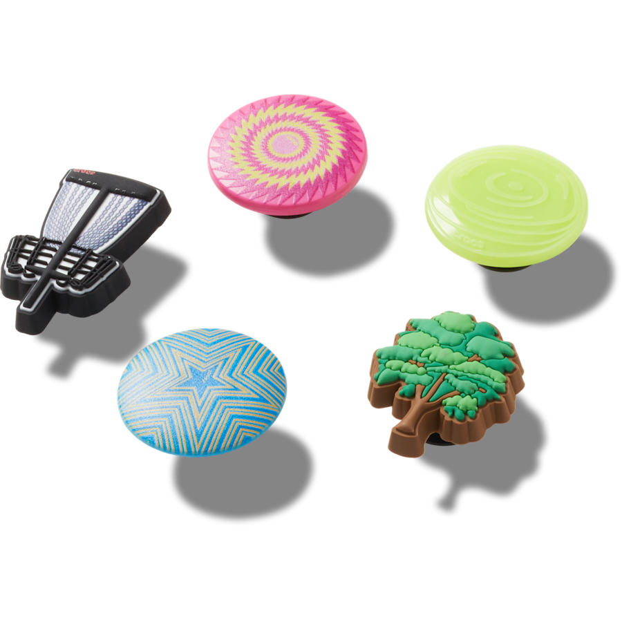 Disc Golf 5 Pack Jibbitz™ charms | Crocs for sale