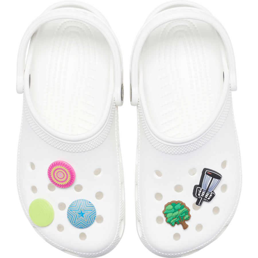 Disc Golf 5 Pack Jibbitz™ charms | Crocs for sale