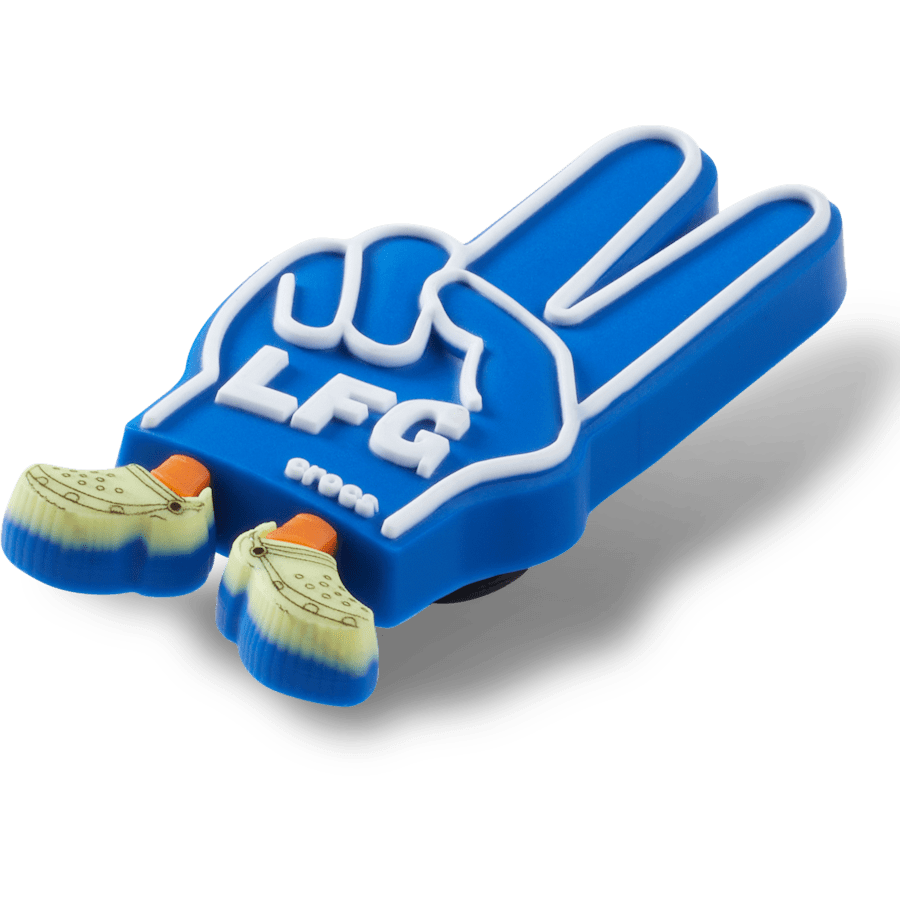 LFG Foam Peace Sign Jibbitz™ charms | Crocs online