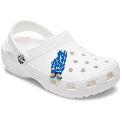 LFG Foam Peace Sign Jibbitz™ charms | Crocs online