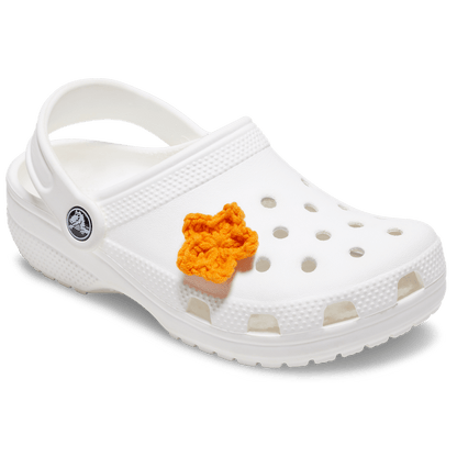 Crafted Crochet Orange Star Jibbitz™ charms | Crocs discount