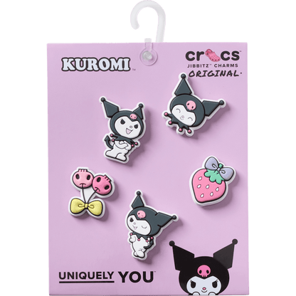 Sanrio Kuromi 5 Pack Jibbitz™ charms | Crocs for sale