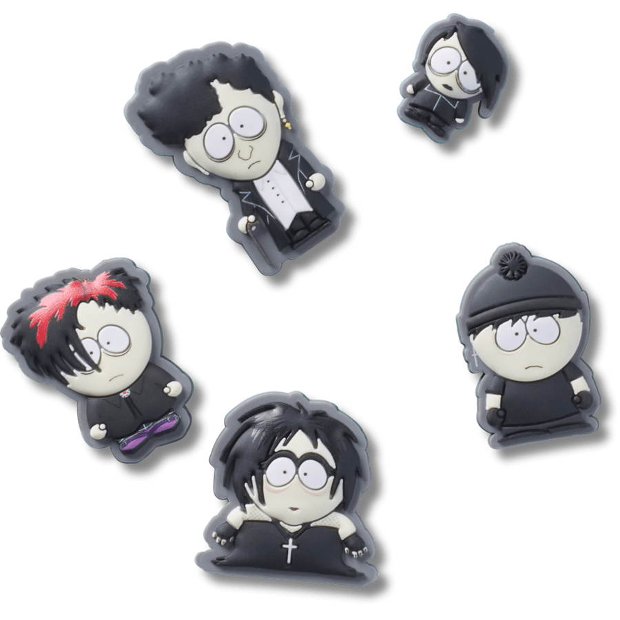 South Park Goth Kids 5 Pack Jibbitz Shoe Charm | Crocs discount