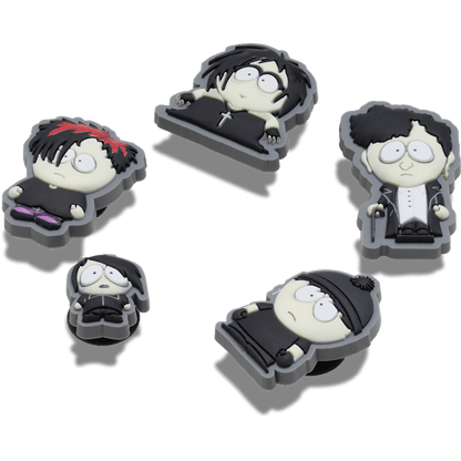 South Park Goth Kids 5 Pack Jibbitz Shoe Charm | Crocs discount