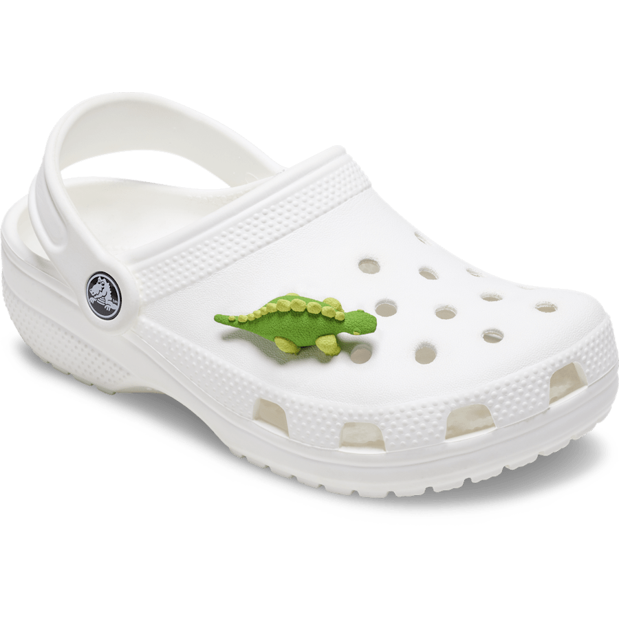 3D Green Dino with Scales Jibbitz™ charms | Crocs sale