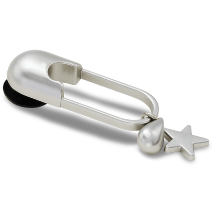 Silver Meta Safety Pin Jibbitz™ charms | Crocs on sale