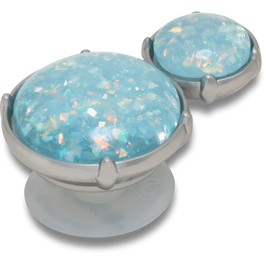 Opalescent Meta Double Gem Jibbitz™ charms | Crocs near me