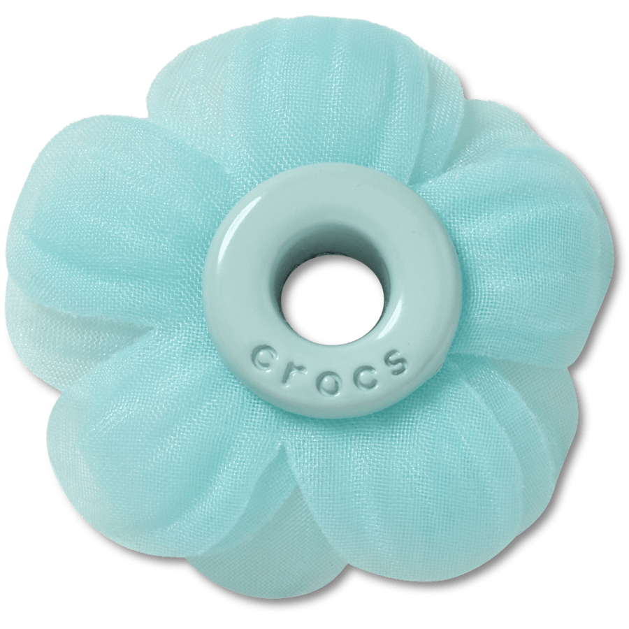 Blue Chiffon Grommet Jibbitz™ charms | Crocs online