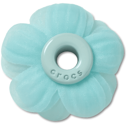 Blue Chiffon Grommet Jibbitz™ charms | Crocs online