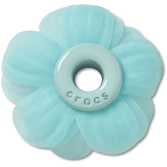 Blue Chiffon Grommet Jibbitz™ charms | Crocs online