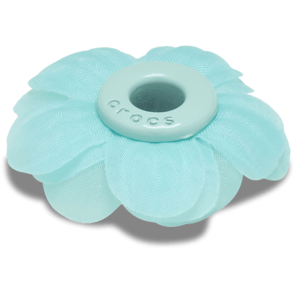 Blue Chiffon Grommet Jibbitz™ charms | Crocs online