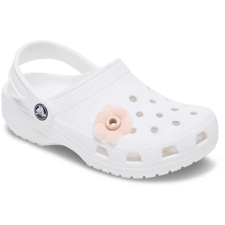 Pink Chiffon Grommet Jibbitz™ charms | Crocs for sale