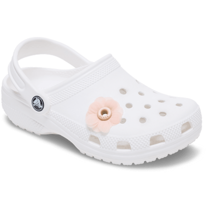 Pink Chiffon Grommet Jibbitz™ charms | Crocs for sale