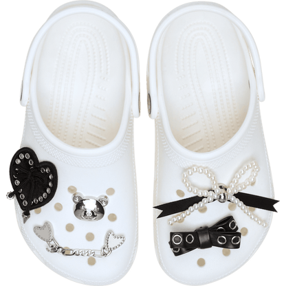 Indie Luxe Silver 5 Pack Jibbitz™ charms | Crocs on sale