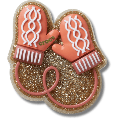 Glitter Pink Mittens Jibbitz™ charms | Crocs outlet