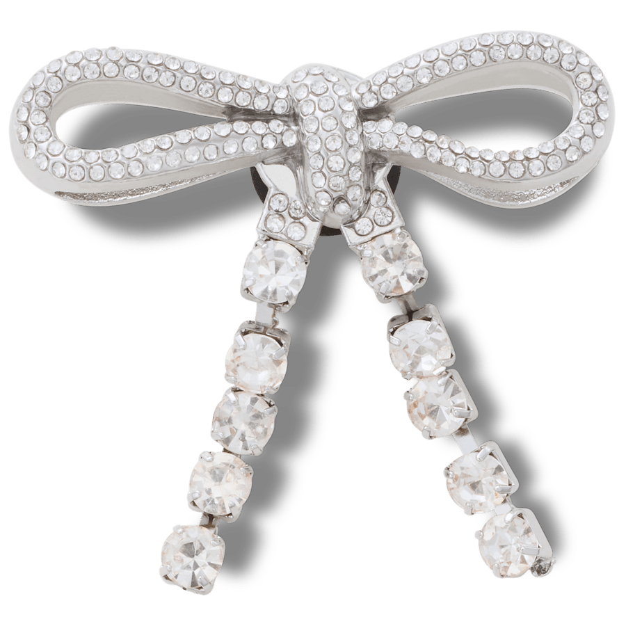 Silver Gem Bow Jibbitz™ charms | Crocs discount
