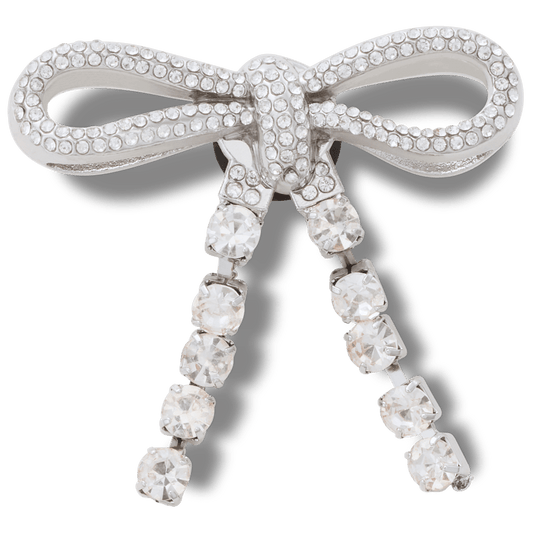 Silver Gem Bow Jibbitz™ charms | Crocs discount
