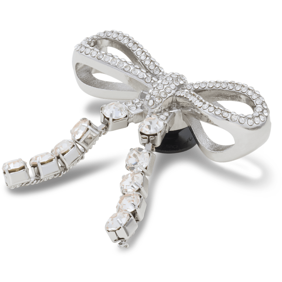 Silver Gem Bow Jibbitz™ charms | Crocs discount