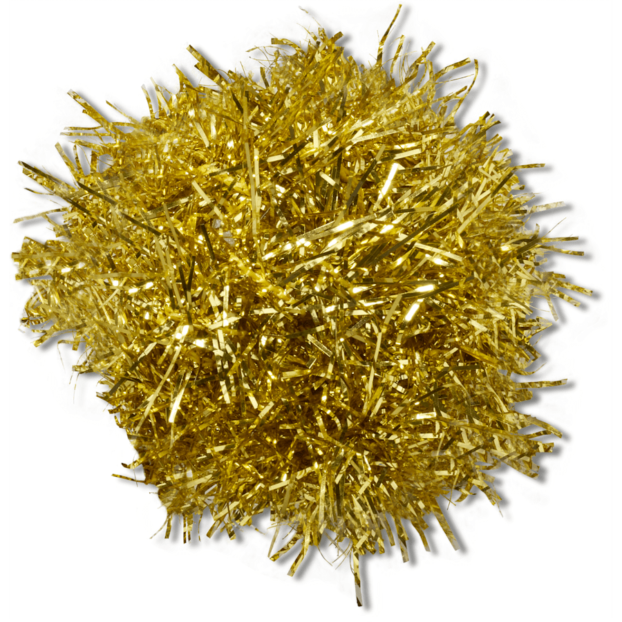 Gold Tinsel Pom Jibbitz™ charms | Crocs outlet