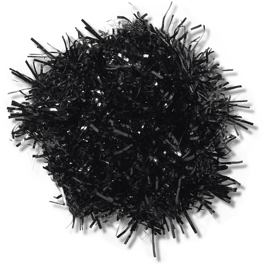 Black Tinsel Pom Jibbitz™ charms | Crocs US